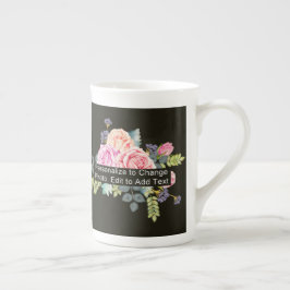Taza De Porcelana Lema de trabajo fotográfico personalizado uno