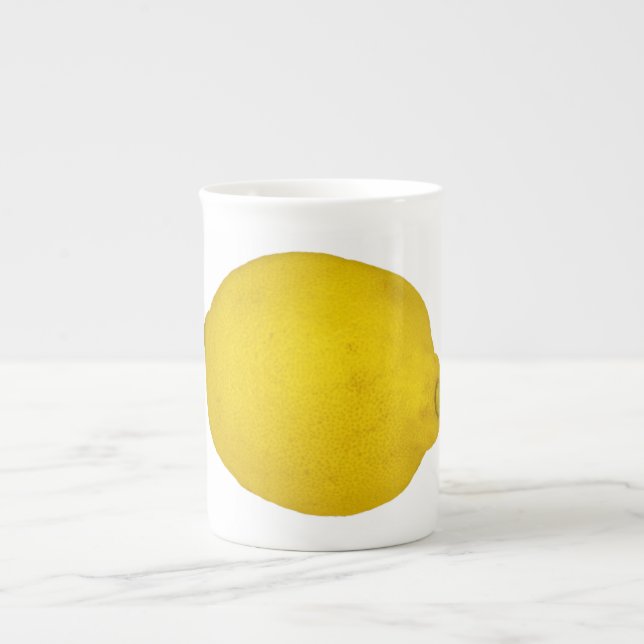 Taza De Porcelana Lemon (Frente)