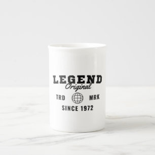 Taza De Porcelana Leyenda desde 1972
