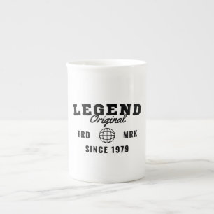 Taza De Porcelana Leyenda Desde 1979