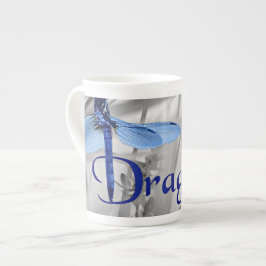 Taza De Porcelana Libélula