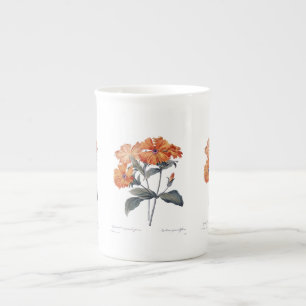 Taza De Porcelana Lichnis naranja Redoute
