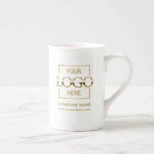Taza De Porcelana Logotipo de Personalizado de promoción de marca co
