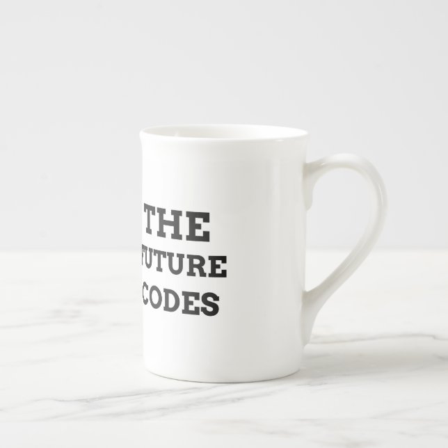 Taza De Porcelana Los Códigos del Futuro (Derecha)