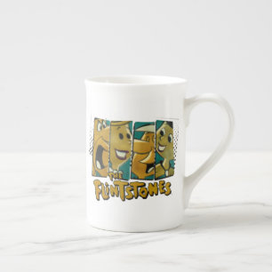 Taza De Porcelana Los paneles retros del carácter cómico de los