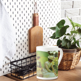 Taza De Porcelana Lotus Lilies Landscape Charles Courtney Curran