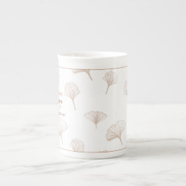 Taza De Porcelana Love Leana Ginko Tree Leaves