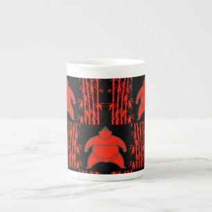Taza De Porcelana Luchador de Sumo
