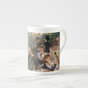 Taza De Porcelana Luncheon del Fiesta de Boating - Auguste Renoir