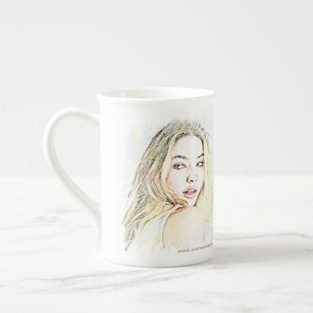 Taza De Porcelana Madelyn (Izquierda)