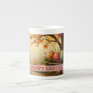 Taza De Porcelana Magia de Floración Primaveral con el Esplendor del
