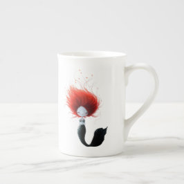 Taza De Porcelana Magia de Mermaid