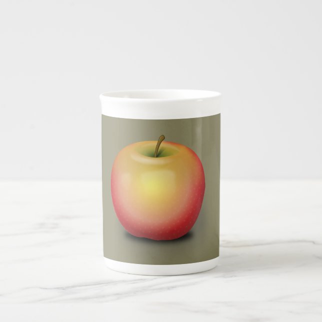Taza De Porcelana Maintosh Apple (Frente)