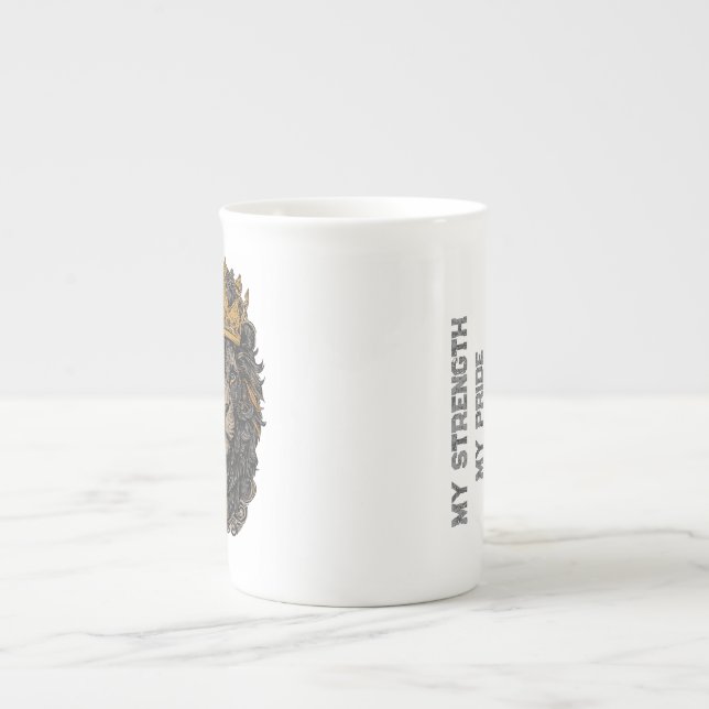 Taza De Porcelana Majestic Lion Speciality Mug (Frente)
