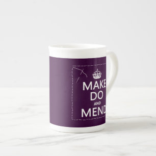 Taza De Porcelana Make hace y repara (todos los colores)