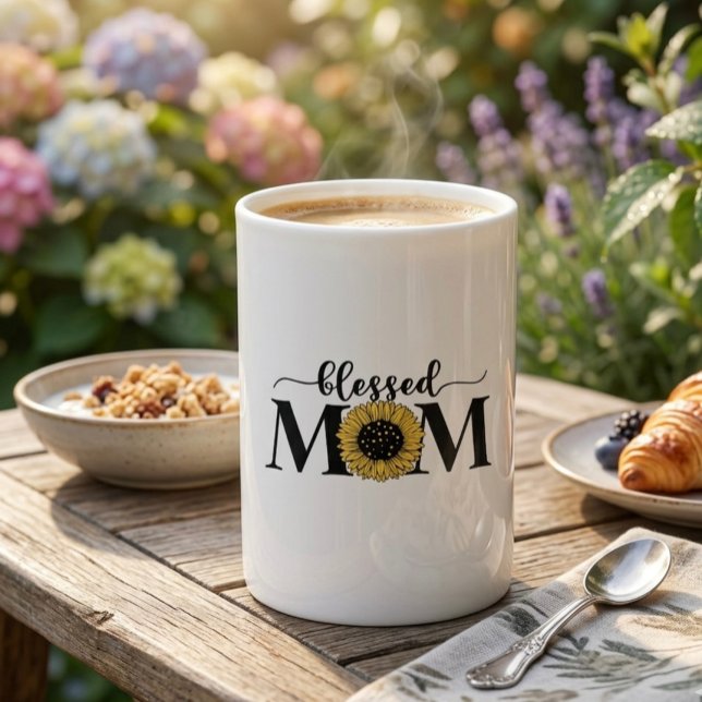 Taza De Porcelana Mamá Afortunada  (Subido por el creador)