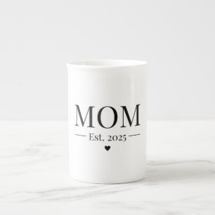 Taza De Porcelana Mamá Establecida 2025