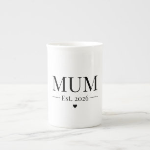 Taza De Porcelana Mamá Establecida 2026