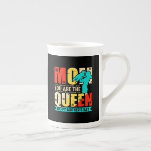 Taza De Porcelana Mamá Tú Eres La Reina