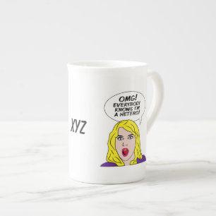 Taza De Porcelana Mamas de personalizado RETRO COMICS