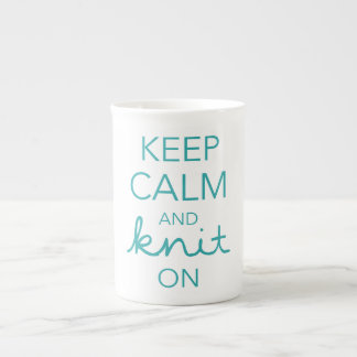 Taza De Porcelana Mantener la calma y el movimiento