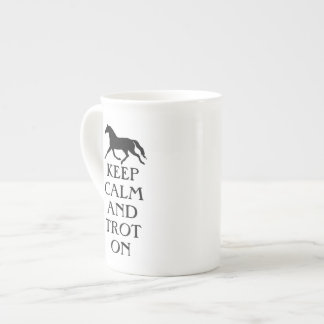 Taza De Porcelana Mantengan la calma y la fuerza en Ecuador