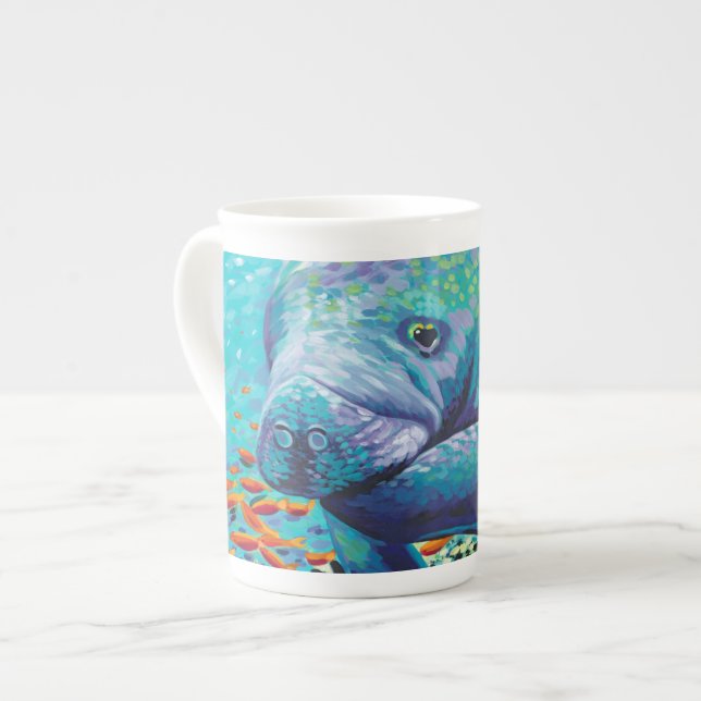 Taza De Porcelana Mar Amor (Izquierda)