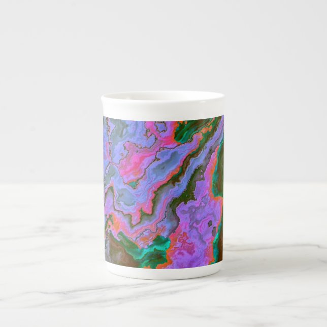 Taza De Porcelana Marble agrio (Frente)