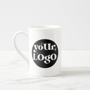Taza De Porcelana Marca de logotipo comercial personalizado