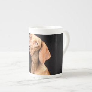Taza De Porcelana Mascota Brown Beagle Dog