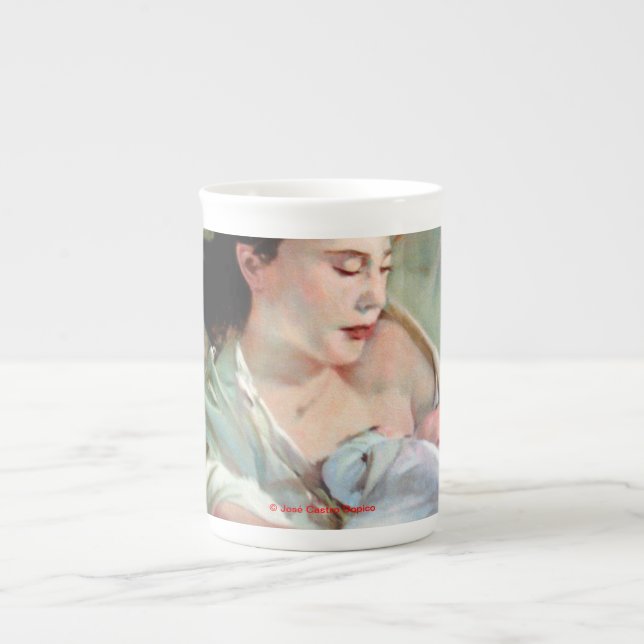 Taza De Porcelana Maternidad (Frente)