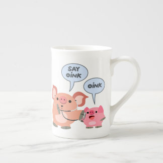 Taza De Porcelana Médica de cerdo Personalizado y paciente