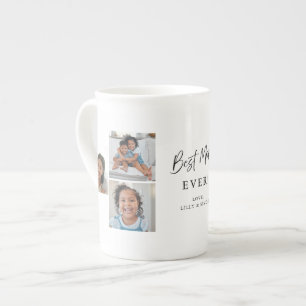 Taza De Porcelana Mejor Mamá del Mundo Recuerdo Moderno de Múltiples