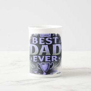 Taza De Porcelana Mejor Papá del Mundo Día del Padre