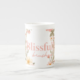 Taza De Porcelana Mellow Blooms