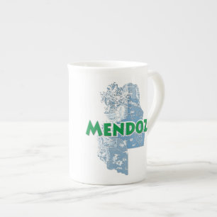 Taza De Porcelana Mendoza