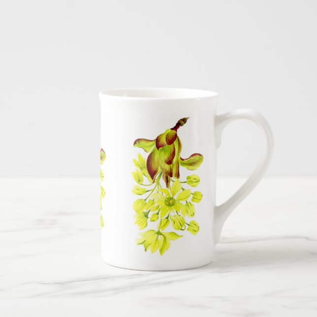 Taza De Porcelana 'Merry Maples' en un hongo chino (I) (Derecha)