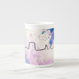Taza De Porcelana Minimalist RT Design | Inhalotherapy Inspired