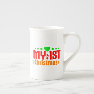 Taza De Porcelana Mis primeros Navidades-39723