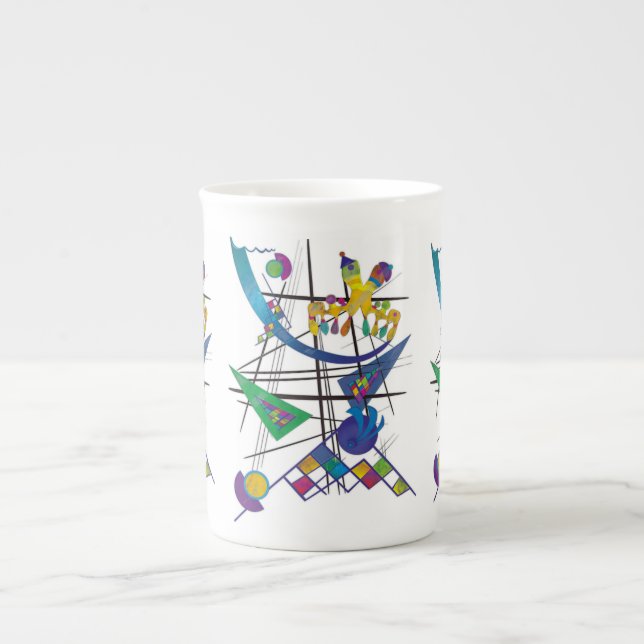 Taza De Porcelana Mit Liebe zu Kandinsky (Frente)