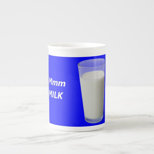 Taza De Porcelana Mmm MILK (Frente)