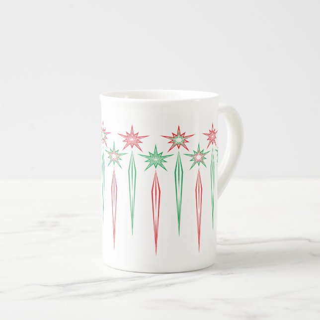 Taza De Porcelana Mod Mod Icicles Bone China Mug (Derecha)