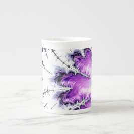 Taza De Porcelana Moderno degradado colorido arte fractal