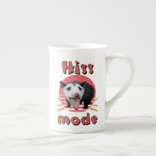 Taza De Porcelana Modo Siseo Zarigüeya Divertida Animal Caótico