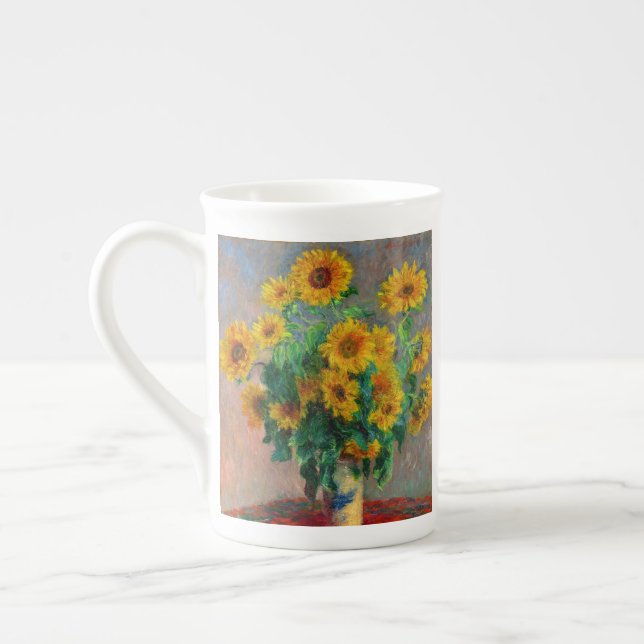Taza De Porcelana Monet Sunflowers (Izquierda)