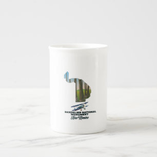 Taza De Porcelana monumento nacional de bandelier