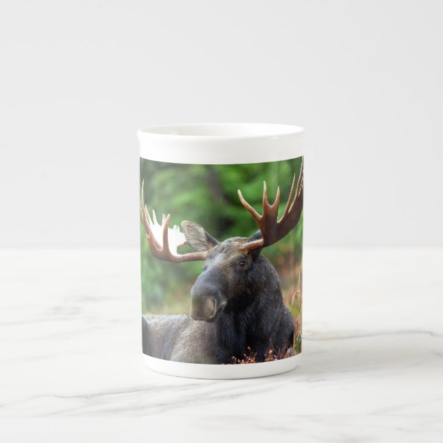 Taza De Porcelana Moose (Frente)