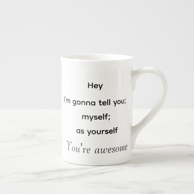 Taza De Porcelana Motivation mug (Derecha)