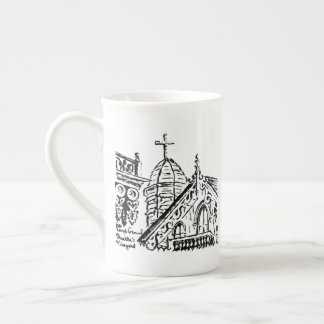 Taza De Porcelana Motivo de campamento por Babbie - Martha's Vineyar