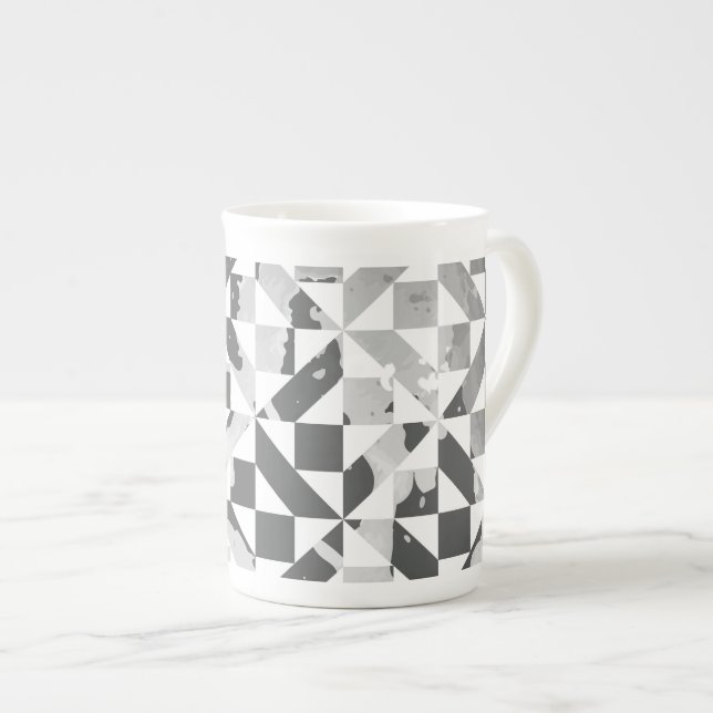 Taza De Porcelana Motivos acuarelas 4 (Derecha)